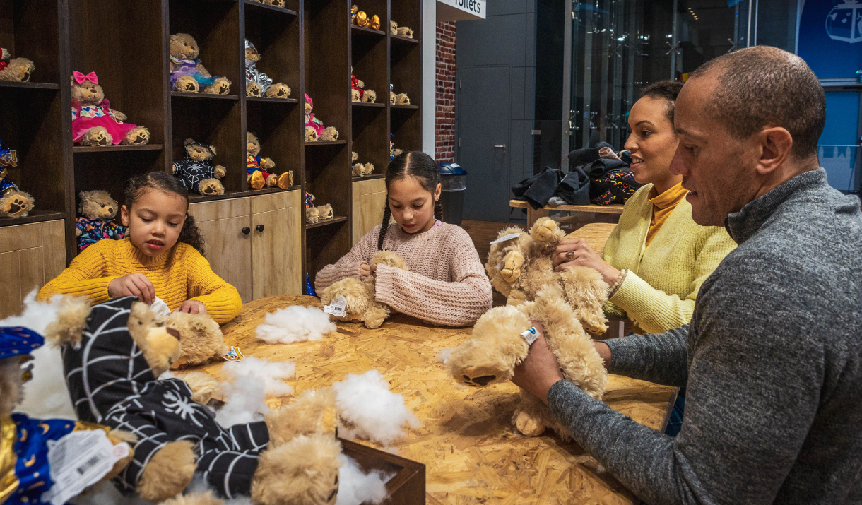 London Cable Car Experience Teddy Workshop